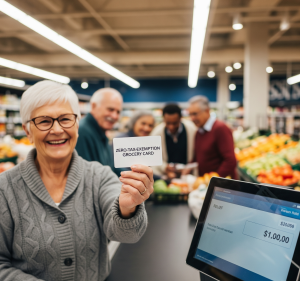 National Tax-exemption grocery card